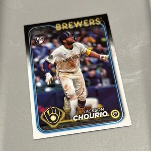 Topps Brewers Baseball Card